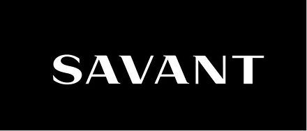 SAVANT brand name in white letters